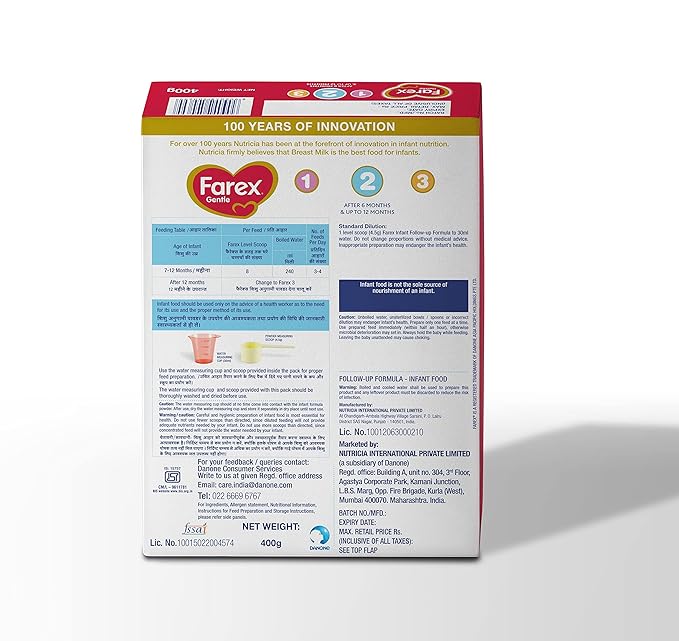 Farex -Gentle Follow Up Formula Powder