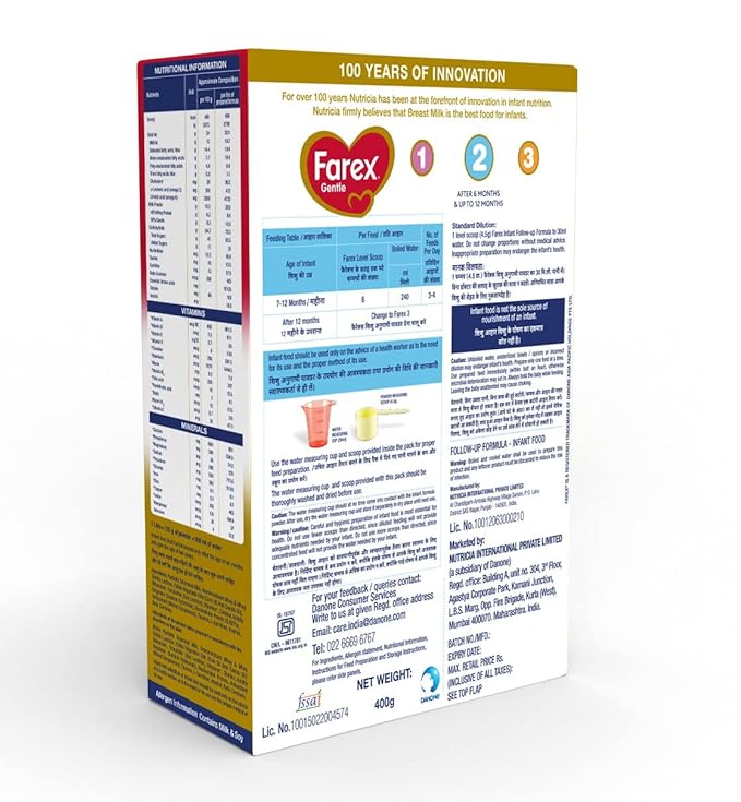 Farex -Gentle Follow Up Formula Powder