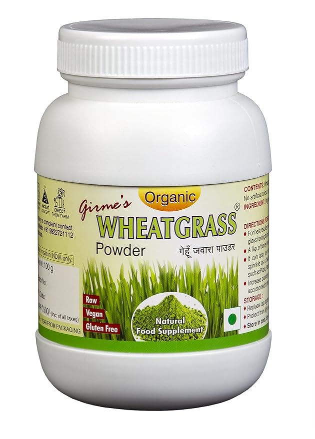 Girme Organic Wheatgrass Powder | Detox and Immunity