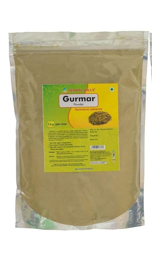 Herbal Hills Gurmar Powder | Madhunashini | Natural Sugar Balance