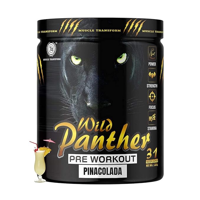 Muscle Transform Pre-Workout | Creatine | Beta-Alanine | Pump and Strength