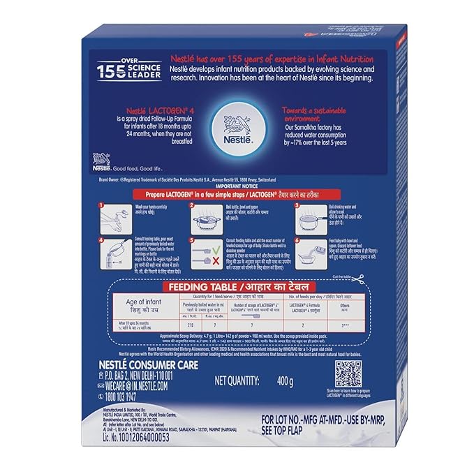 Nestle Lactogen 4 Follow-Up Formula Powder