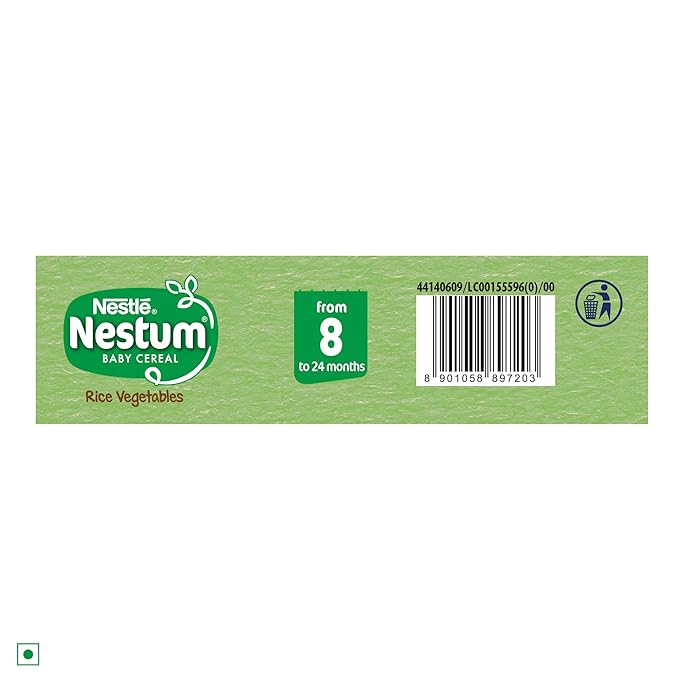 Nestle NESTUM Baby Cereal - Rice Vegetables (From 8 to 12 months)