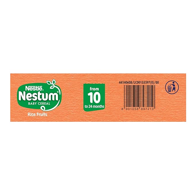 Nestle Nestum Baby Cereal - Rice Fruits (From 10 to 24 months)