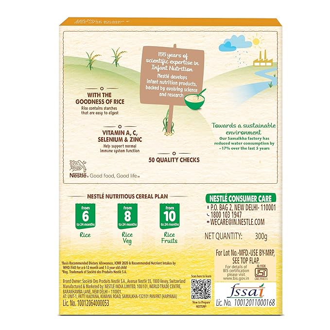 NESTUM Baby Cereal - Rice (From 6 to 12 months)