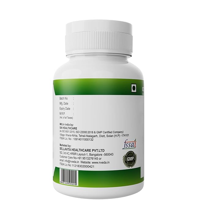 Nveda Immunity Boost | Papaya Leaf Extract | Giloy | Basil and Fenugreek | Curcumin