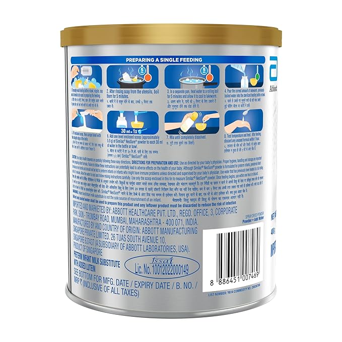 Similac Neosure Infant Milk Formula Powder