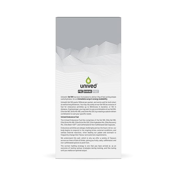 Unived Rrunn Endurance Energy Gel | Rapid Energy | Race Fuel