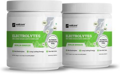 Wellcore Electrolytes | 5 Vital Electrolytes | Sugar-Free | Keto | Sustained Energy