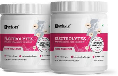 Wellcore Electrolytes | 5 Vital Electrolytes | Sugar-Free | Keto | Hydration