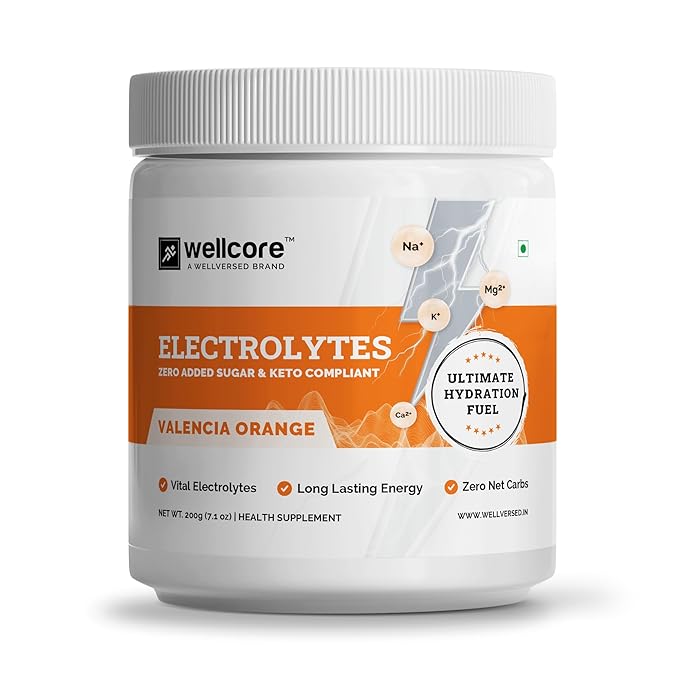 Wellcore Electrolytes | 5 Vital Electrolytes | Sugar-Free | Optimal Hydration