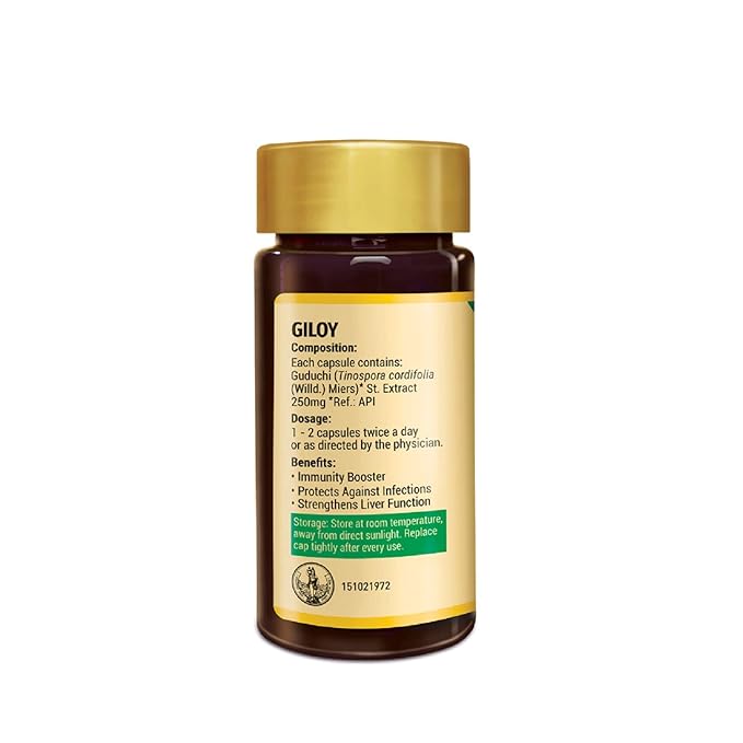 Zandu Giloy Guduchi Capsules | Immunity and Wellness | Ayurvedic