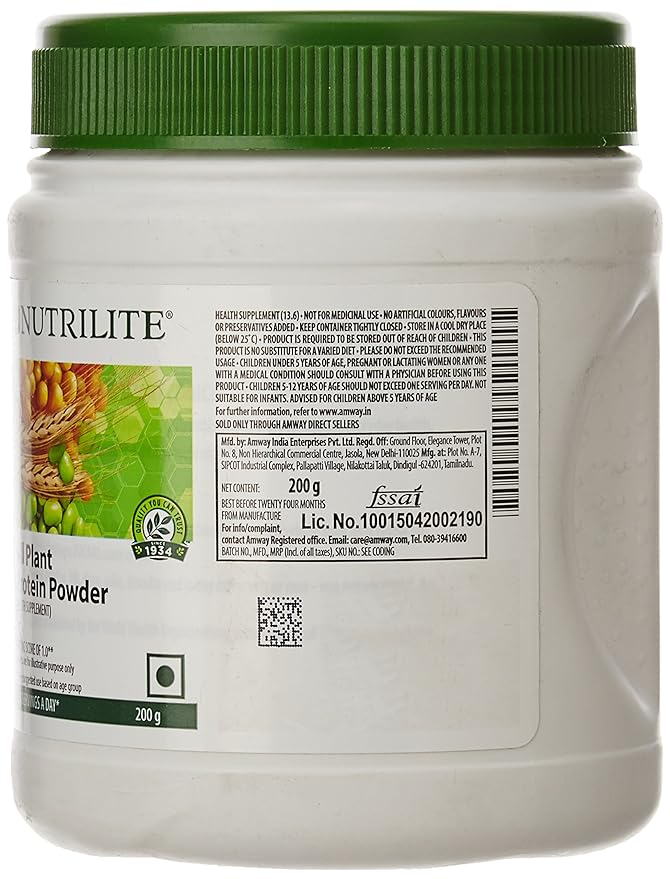 Amway Nutrilite All Plant Protein Powder | Soy, Wheat and Yellow Pea | Vegan | Daily Protein