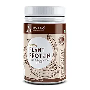 Mypro Sport Nutrition Plant Protein | Pea and Brown Rice | Vegan | Vitamins