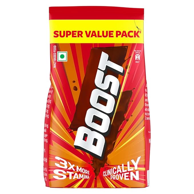 Boost Health Energy Sports Nutrition Drink | Chocolate | Refill Pack
