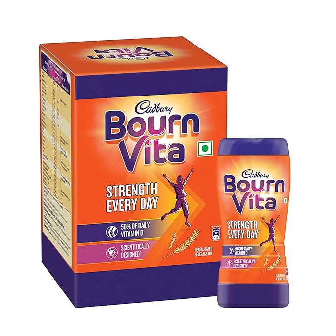Cadbury Bournvita Chocolate Health Drink | Nutrition and Energy