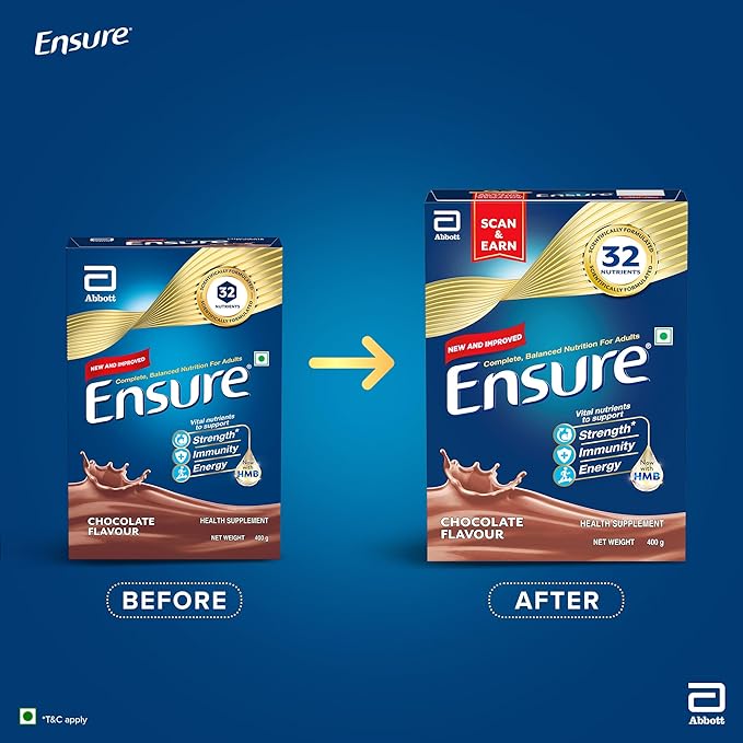 Ensure Vital Complete Balanced Nutrition | High Protein | Chocolate