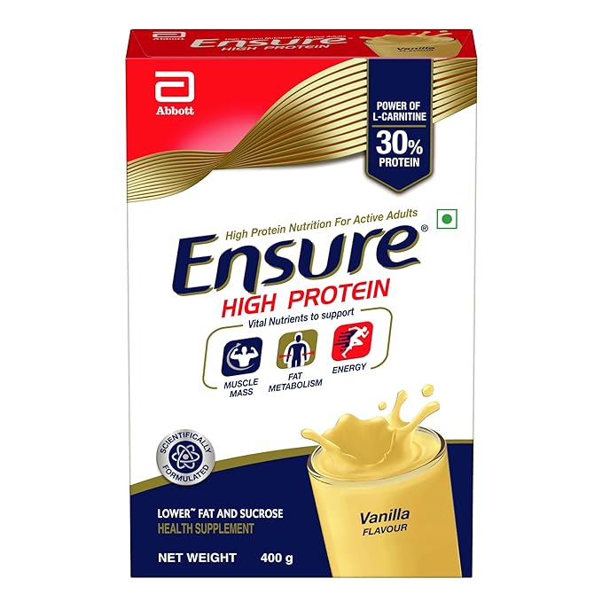 Ensure High Protein | Balanced Nutrition | Physically Active Adults