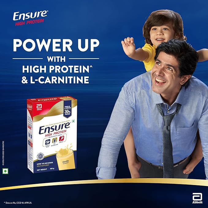 Ensure High Protein | Balanced Nutrition | Physically Active Adults