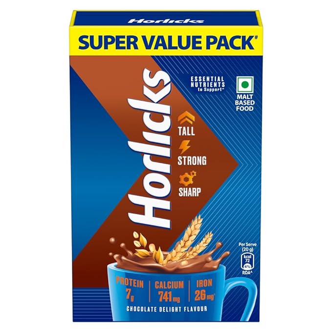 Horlicks Chocolate Health and Nutrition Drink Refill
