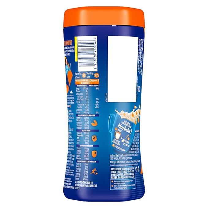 Horlicks Classic Malt Health Drink | Nutrition and Energy