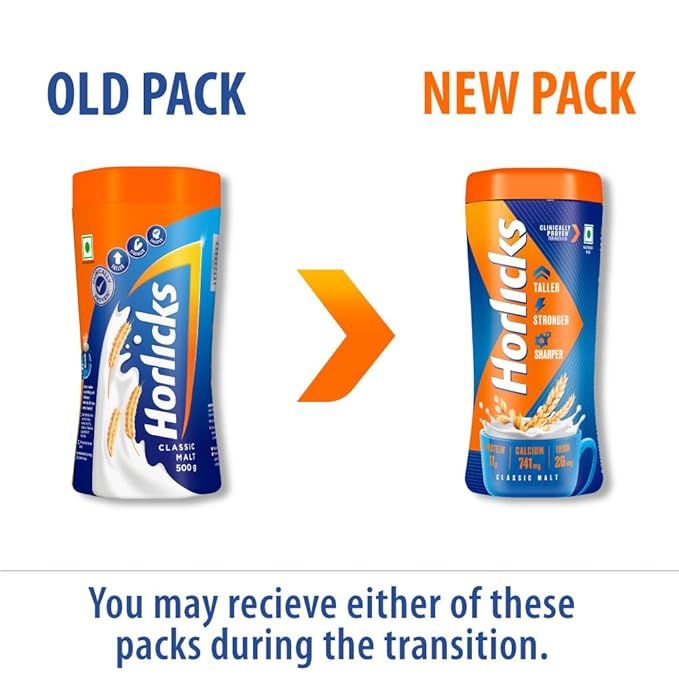 Horlicks Classic Malt Health Drink | Nutrition and Energy