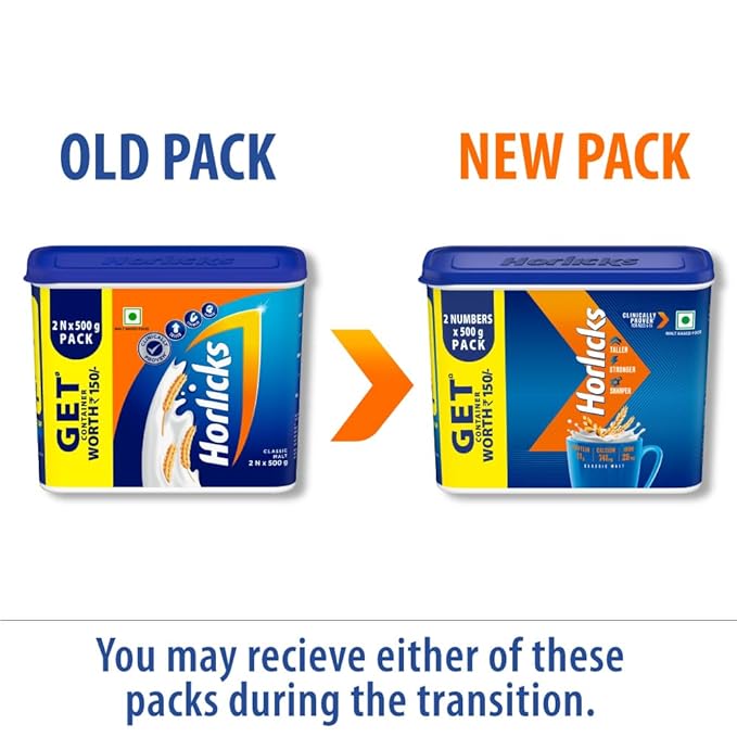 Horlicks Classic Malt Health and Nutrition Drink | Strength and Energy