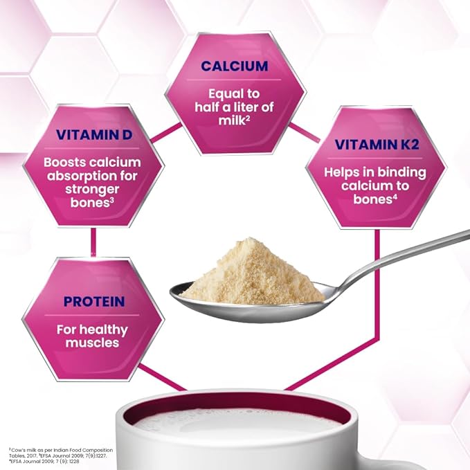 Horlicks Women Plus | CalSeal Formula | Bone Strength | Caramel | Refill