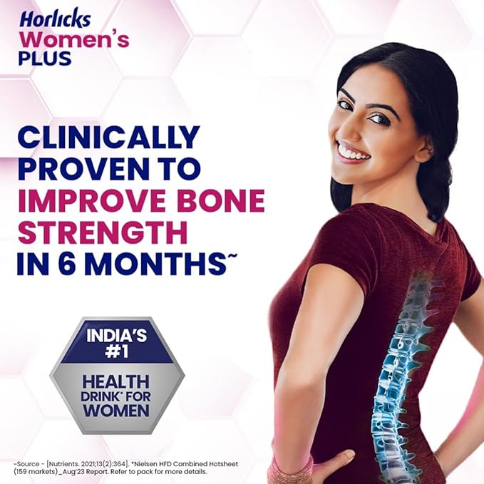Horlicks Women Plus | Calcium and Vitamin D | Bone Strength | Chocolate