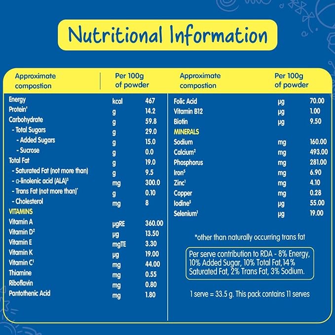Nestle LactoGrow Nutritious Milk Drink | Growing Children | Biscuity Vanilla