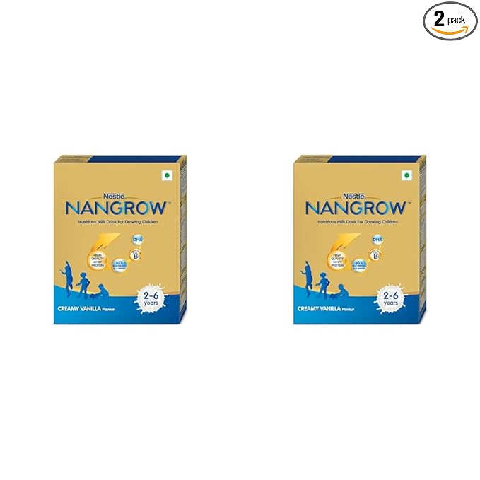Nestle NanGrow Nutritious Milk Drink | Growing Children | Creamy Vanilla