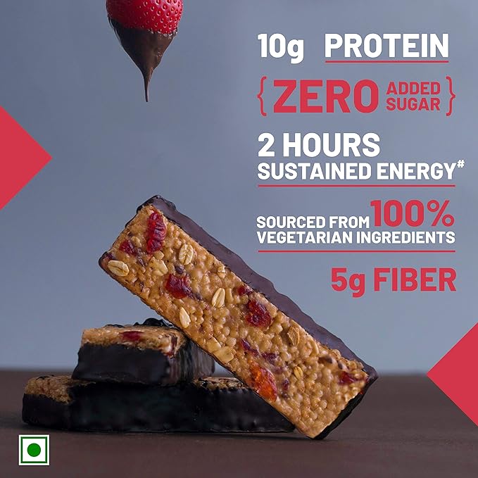 RiteBite Max Protein Daily Choco Berry Bars | Sugar-Free