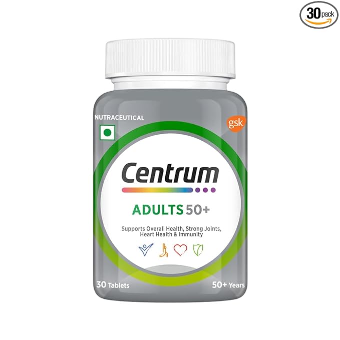 Centrum Adult 50+ Multivitamin | Calcium and Vitamin D | Complete Nutrition