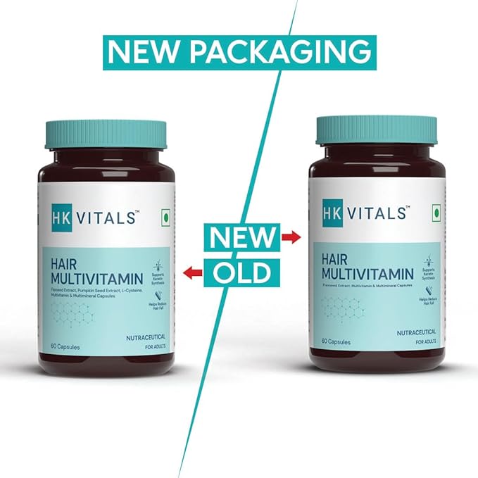 HK Vitals Hair Multivitamin | DHT Blockers | Biotin | Reduces Hair Fall