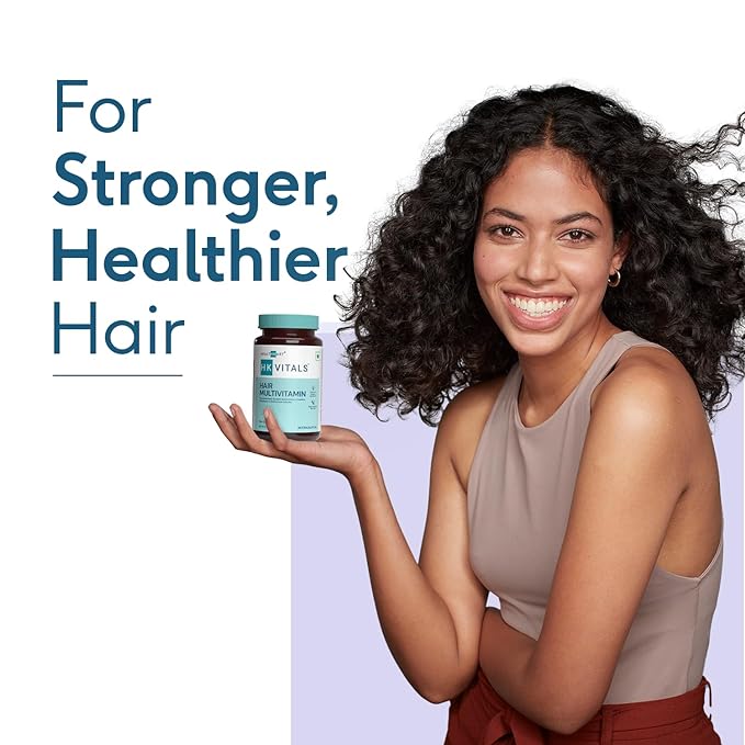 HK Vitals Hair Multivitamin | DHT Blockers | Biotin | Reduces Hair Fall