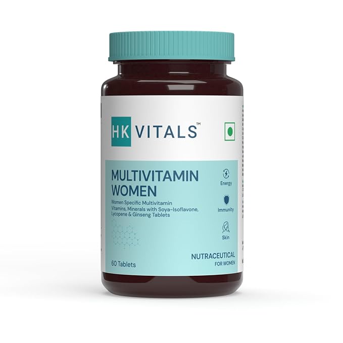 HK Vitals Multivitamin for Women | Energy | Stamina and Skin Health | Zinc and Vitamin C