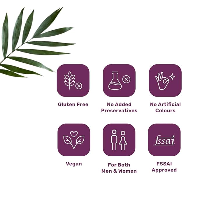 Whats Up Wellness Biotin Beauty Gummies | Sea Buckthorn and Grapeseed | Hair | Skin and Nails