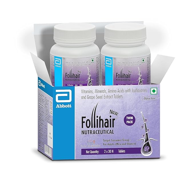 Follihair New | Biotin | Amino Acids and Vitamins | Hair Growth and Strength