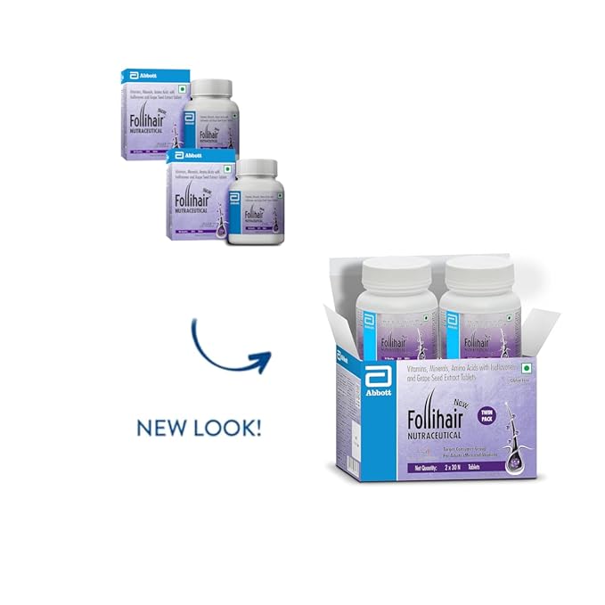 Follihair New | Biotin | Amino Acids and Vitamins | Hair Growth and Strength