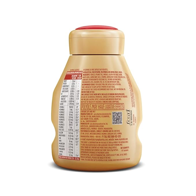 Revital H Men Multivitamin | Calcium | Zinc and Ginseng | Daily Healthules
