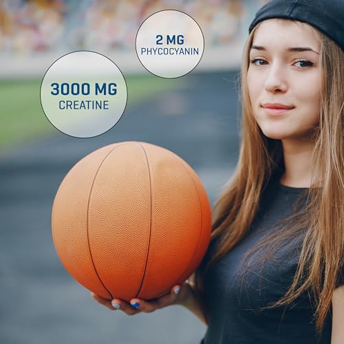 Bolt Micronised Creatine Monohydrate | Phycocyanin | Athletic Performance | Unflavoured
