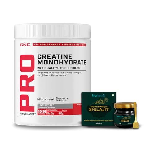 GNC Pro Performance Creatine Monohydrate | 3000mg Creatine per Scoop | Micronised & Instantised | Muscle Pump | Unflavoured