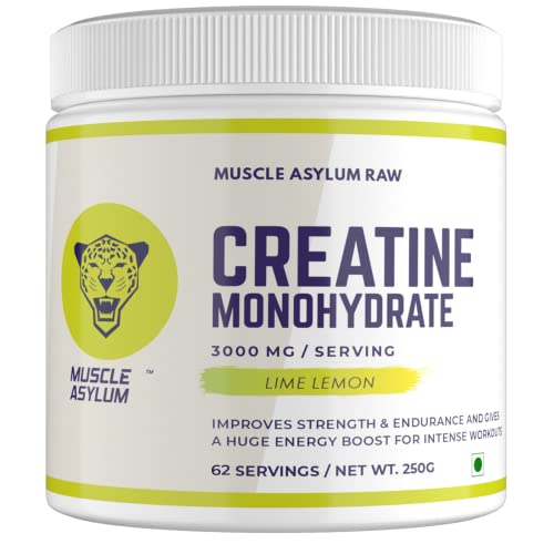 Muscle Asylum Creatine Monohydrate | Muscle Strength and Size