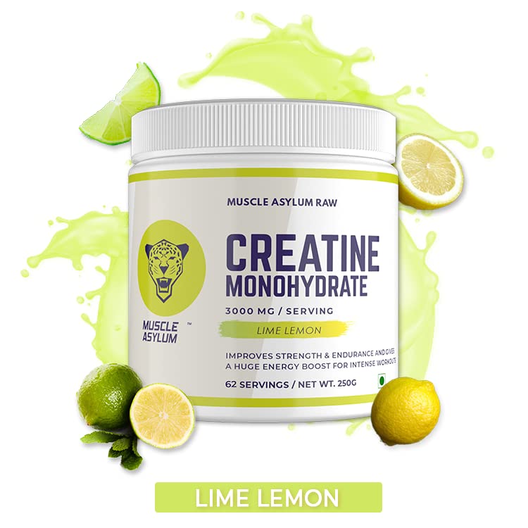 Muscle Asylum Creatine Monohydrate | Muscle Strength and Size