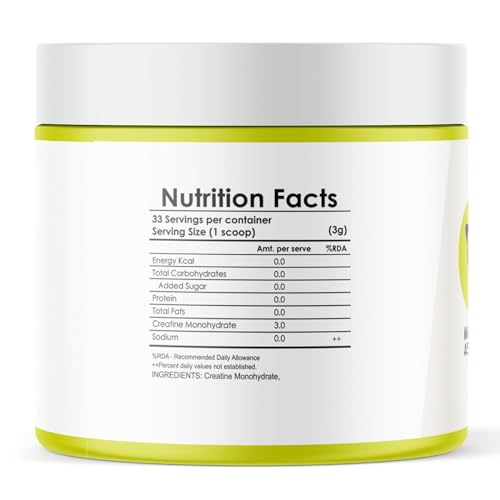 Muscle Asylum Micronised Creatine Monohydrate | 33 Servings | Muscle Strength | Unflavoured