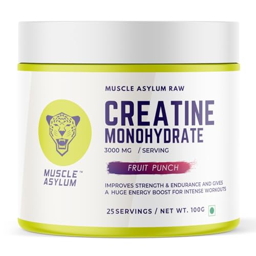 Muscle Asylum Micronised Creatine Monohydrate | 20 Servings | Muscle Strength | Unflavoured