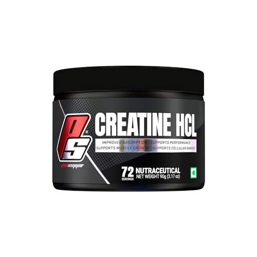 ProSupps PS Creatine HCL | 90g | Higher Absorption | Pre-Workout | Unflavoured