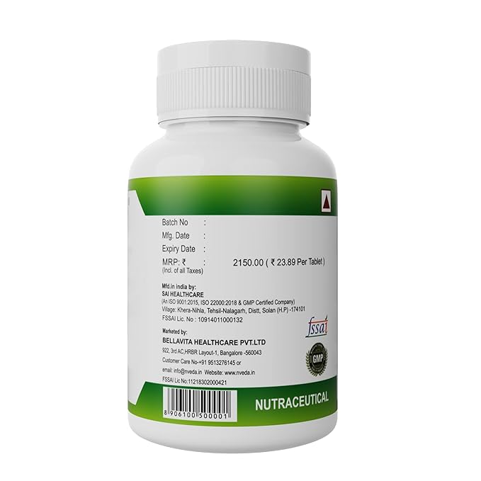 Nveda Joint Support | Collagen Type 2 | Glucosamine | Calcium and MSM | Joint Health