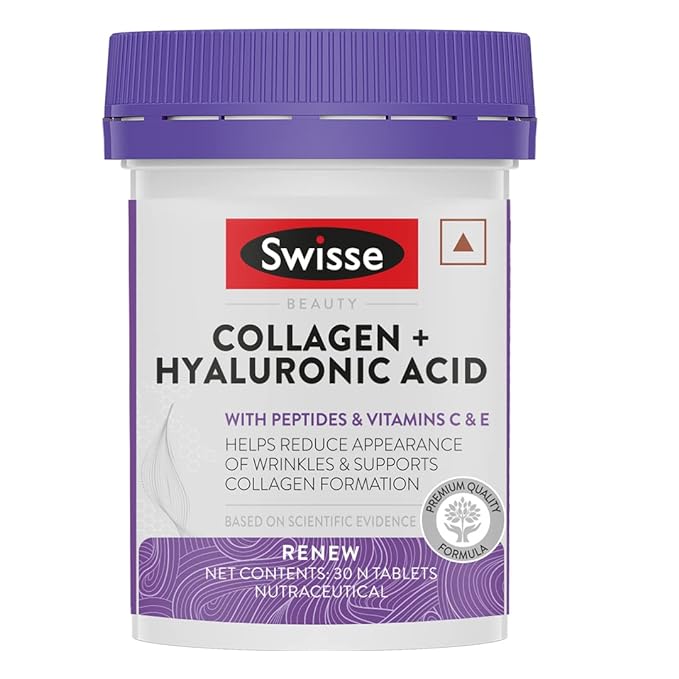 Swisse Collagen | Hyaluronic Acid and Peptides | Vitamin C and E | Skin Repair and Regeneration