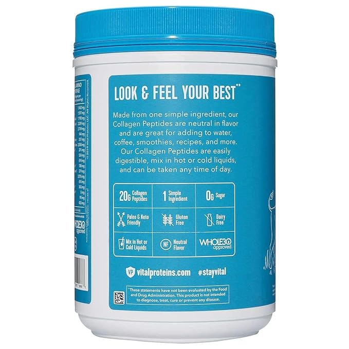 Vital Proteins Collagen Peptides | Unflavoured | Skin | Hair and Joint Support